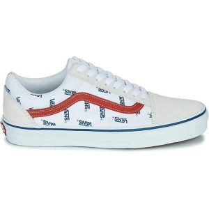 کفش ونس مدل Vans Old Skool True White Canvas Skateboard Sneaker Shoes 1