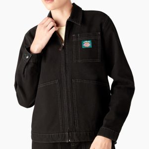 کت دیکیز مشکی مدل Jameson x Dickies Eisenhower Jacket