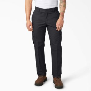 شلوار دیکیز کارگو مدل FLEX Regular Fit Cargo Pants مشکی