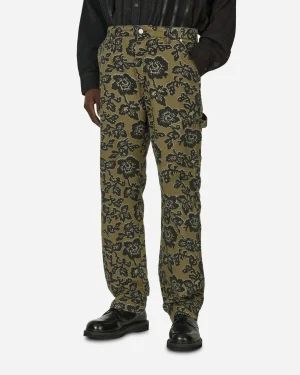 شلوار گل دار دیکیز مدل PREMIUM COLLECTION Dickies Utility Pants Floral