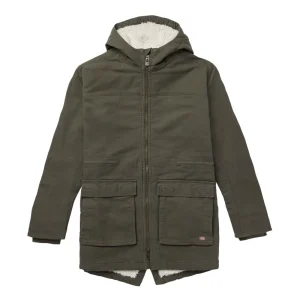 کاپشن دیکیز مدل Dickies Rinsed Moss Duck Parka