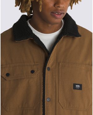 کت ونس مدل Drill Chore Coat Sherpa Jacket - Image 3