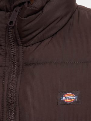 کاپشن مردانه Dickies مدل Alatna قهوه ای - Image 3