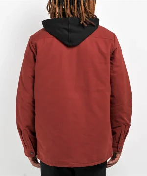 کاپشن Dickies مدل Dickies Skateboarding Duck Fired Brick Hooded - Image 3