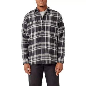 پیراهن دیکیز مدل Flex Flannel L/S مشکی