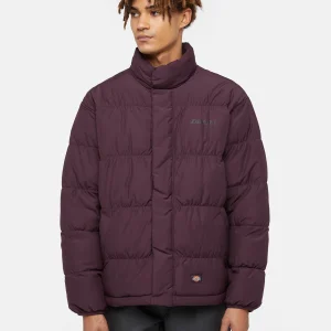 کاپشن پافر مردانه Dickies مدل Scobey Puffer Jacket رنگ بنفش (Violet)