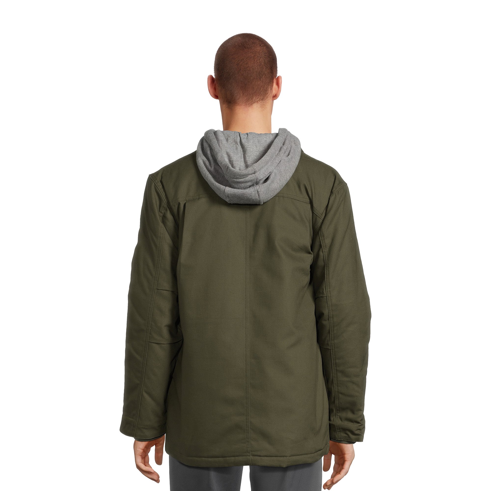 کاپشن دیکیز مدل Genuine Dickies Canvas Hooded Shirt سبز - Image 2