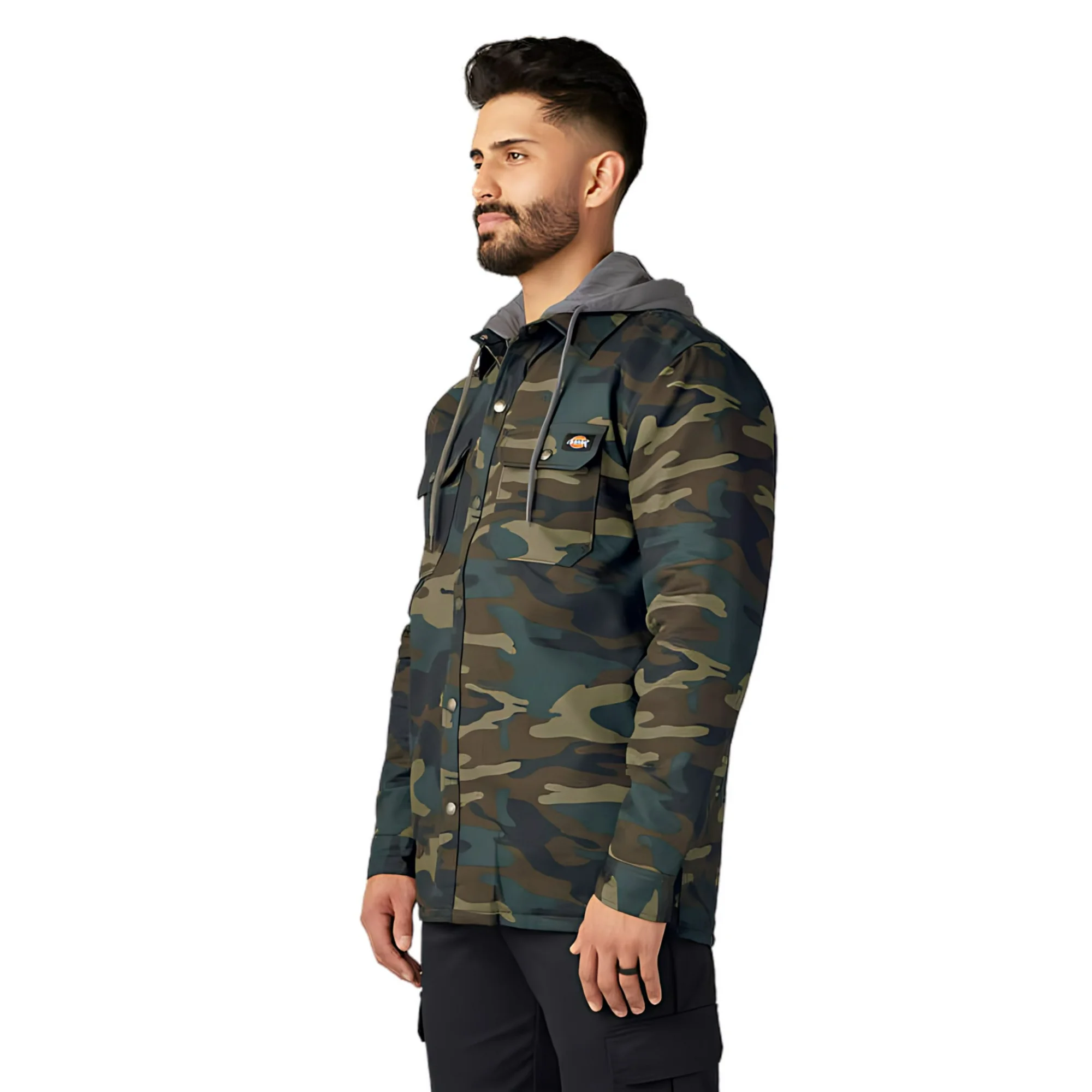 کاپشن دیکیز مدل Duck Hooded Camo - Image 3