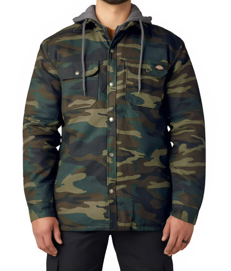 کاپشن دیکیز مدل Duck Hooded Camo