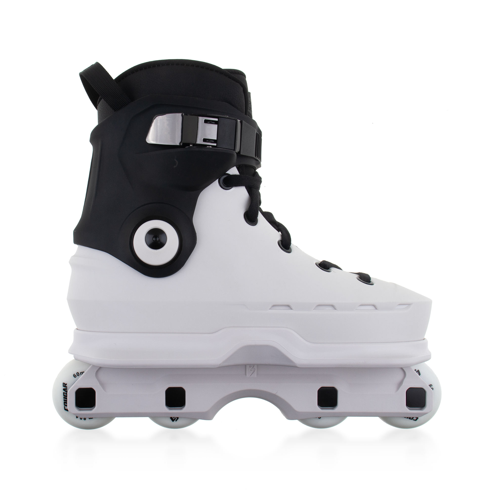اسکیت اگرسیو Cougar 7003 سفید مشکی